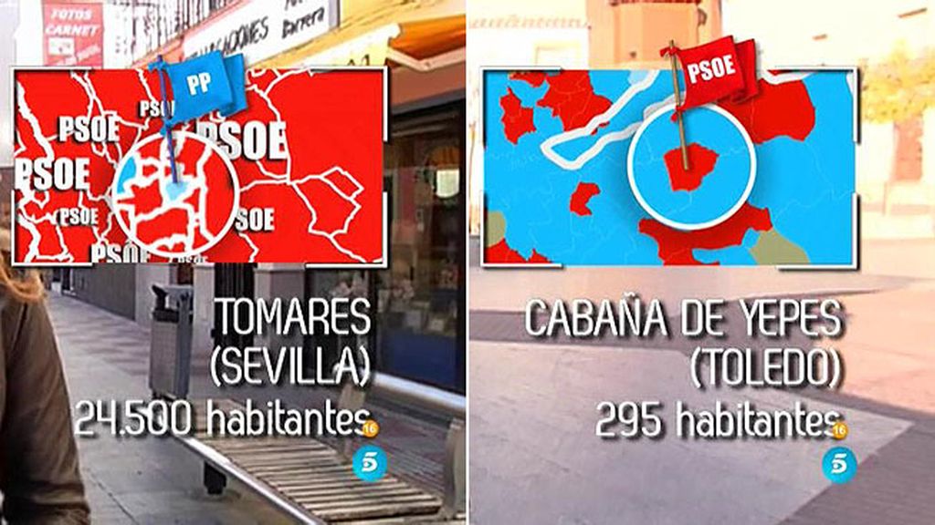 Tomares y Yepes: municipios que se resisten al cambio pese a estar rodeados