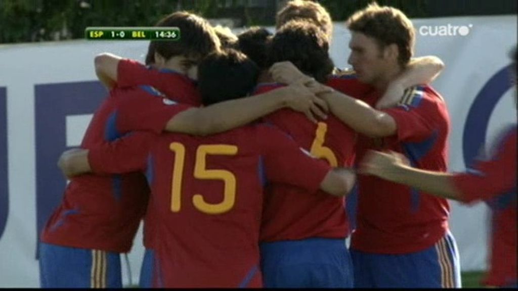 España se estrena con goleada en el Europeo Sub'19