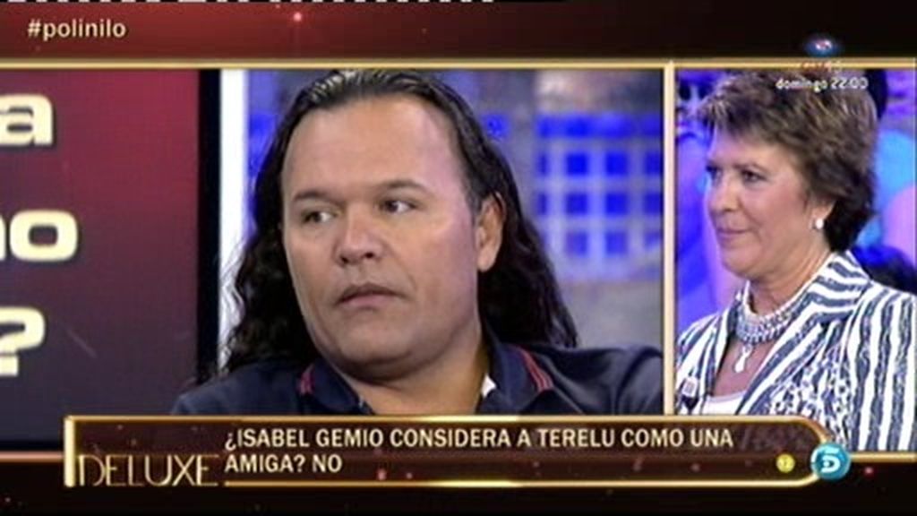 Nilo Manrique: "Isabel Gemio no considera su amiga a Terelu"