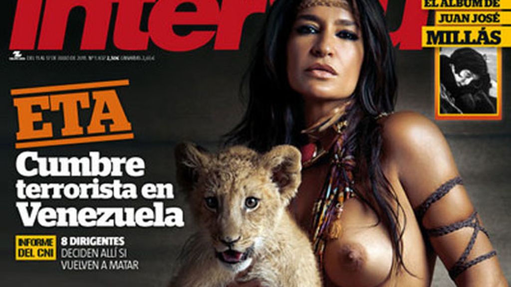 Aída Nízar se desnuda en Interviú