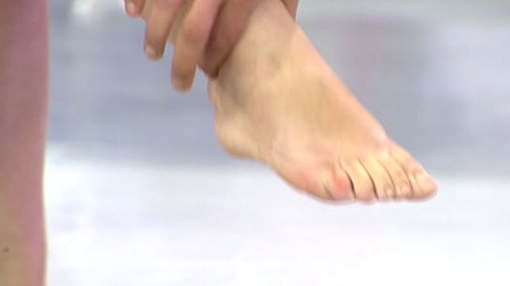 Inspección de pedicura en Sálvame