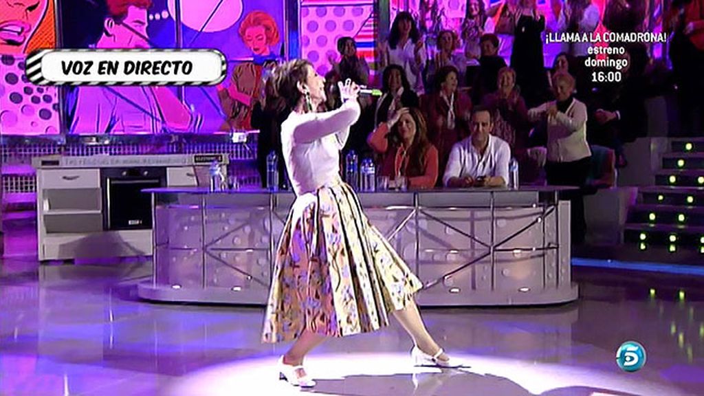 Las colaboradoras compiten ante los micrófonos