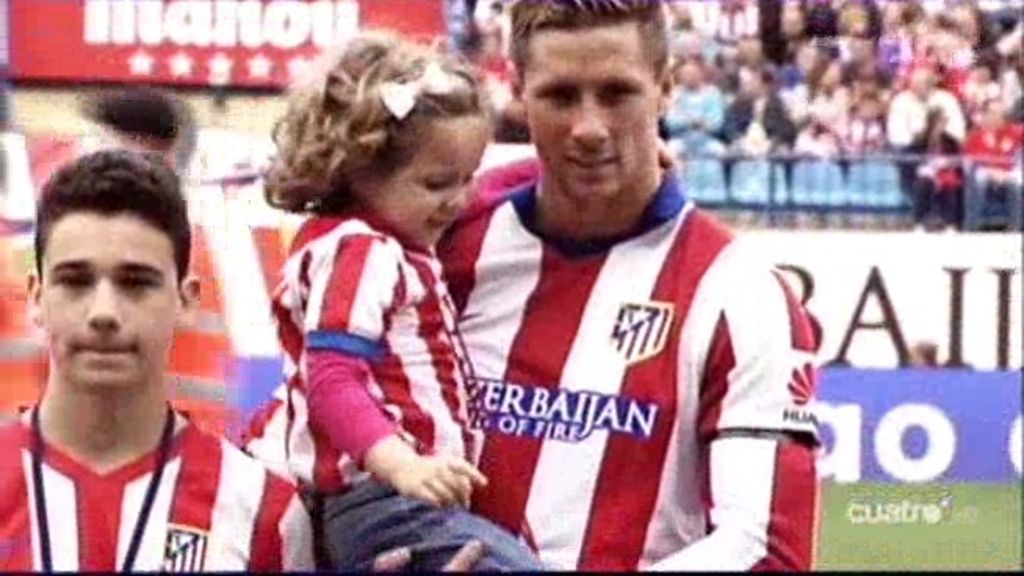 El niño Torres no se lució el Día del niño del Atlético de Madrid en el Calderón