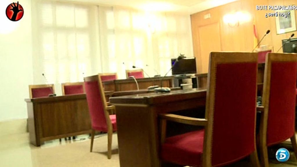 El interior de los juzgados