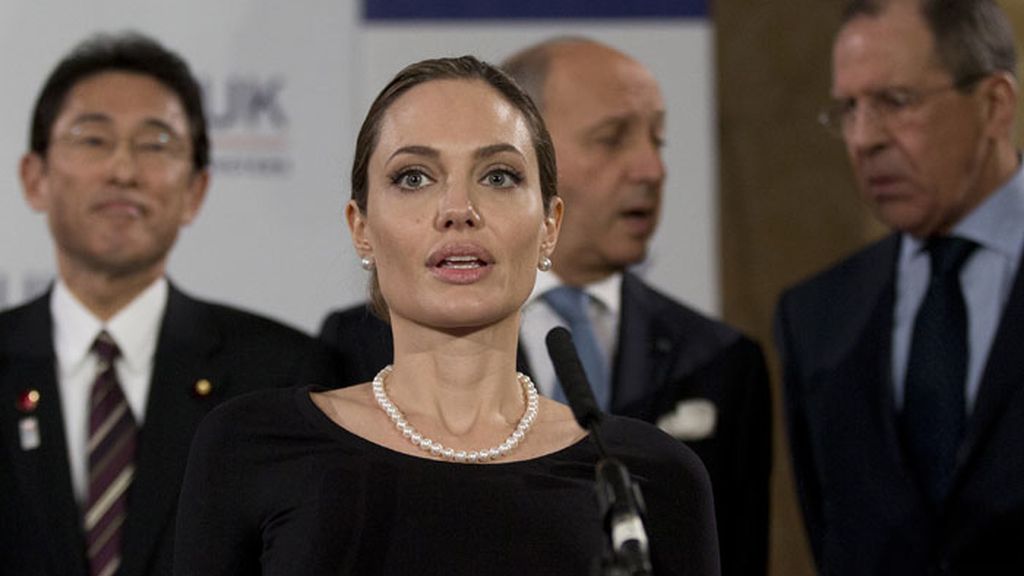 Angelina Jolie, la embajadora más guapa de la ONU en el G8