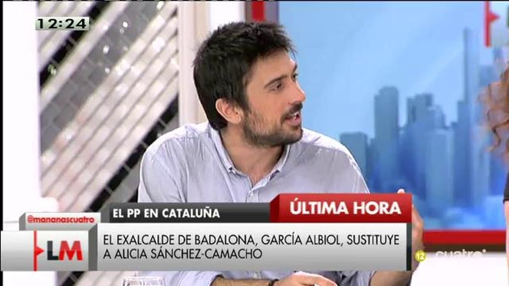 Ramón Espinar: “La situación en Cataluña requiere responsables políticos que construyan puentes y Rajoy construye muros”