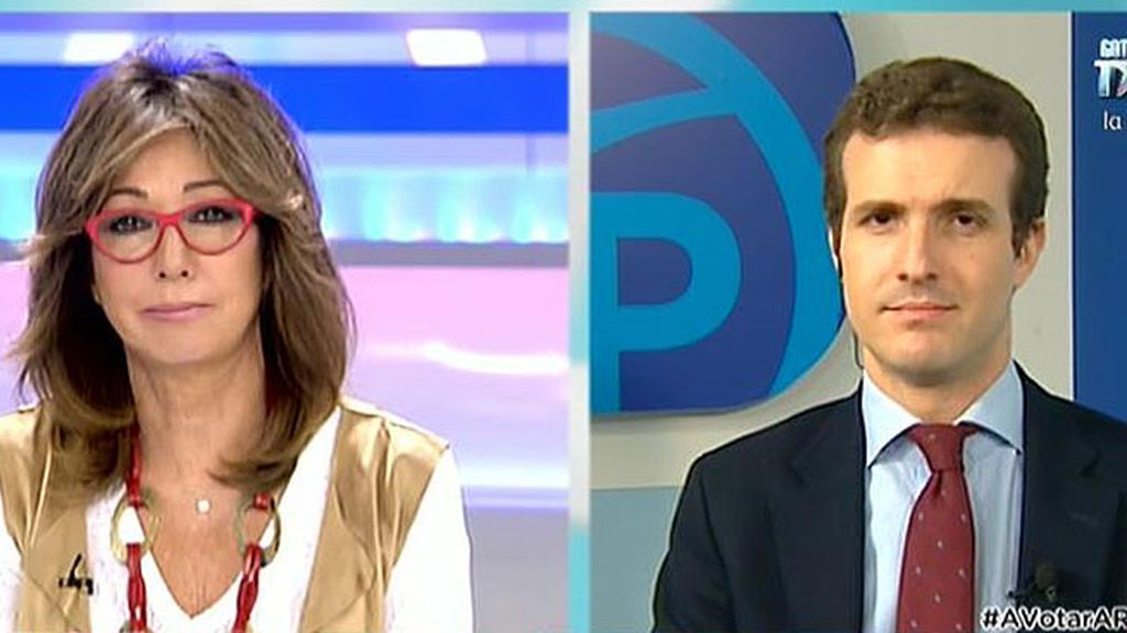 Casado: "Esperamos que si sumamos con C's, haya un pacto de Gobierno estable"