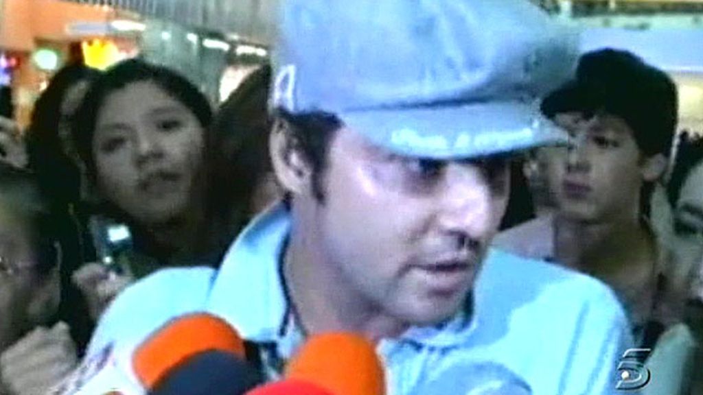 Bisbal, acosado por la prensa