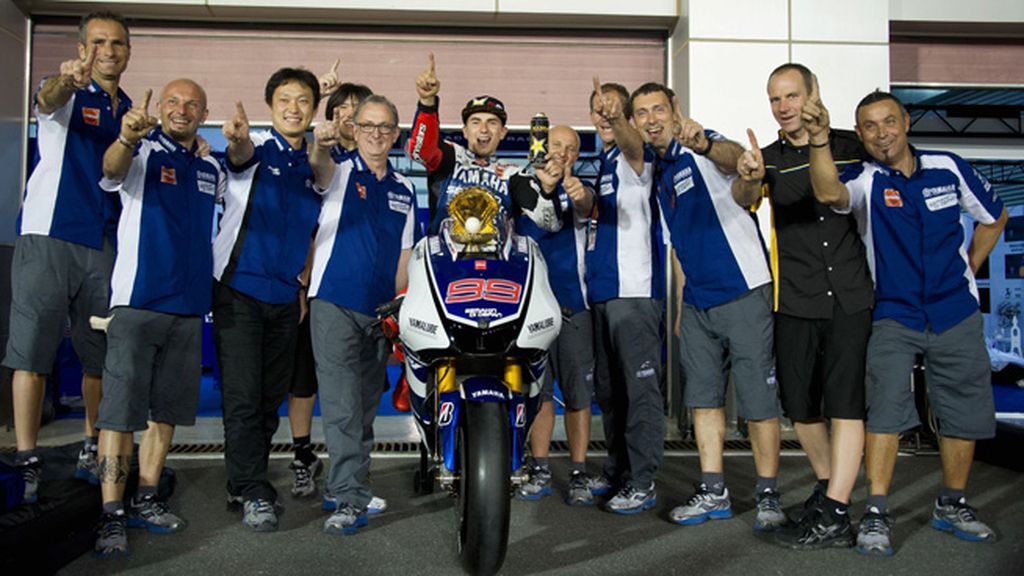 Lorenzo y su equipo lo tienen claro: Es el 'number one'.