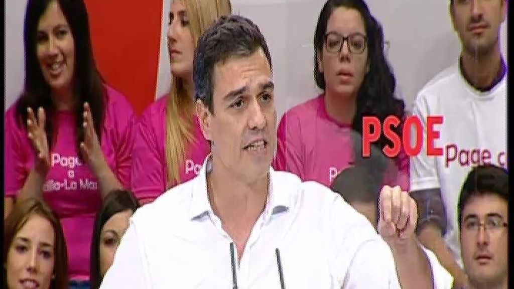 Pedro Sánchez: "Rajoy es un fraude"