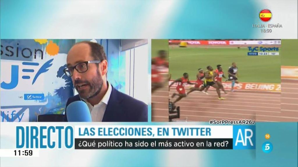 "Los partidos hacen buen uso de Twitter. Es una parte fundamental de su comunicación"