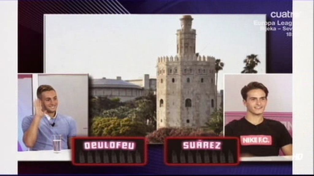 ¿Cuánto conocen Deulofeu y Denis Suárez de la ciudad de  Sevilla?