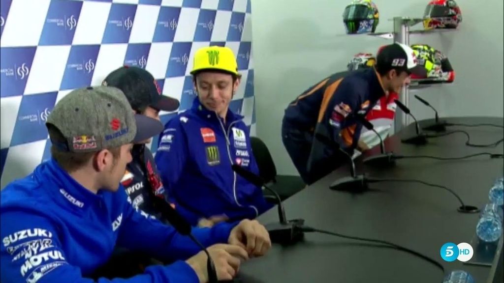 Dani Pedrosa, la 'excusa' perfecta de Rossi para no saludar a Marc Márquez