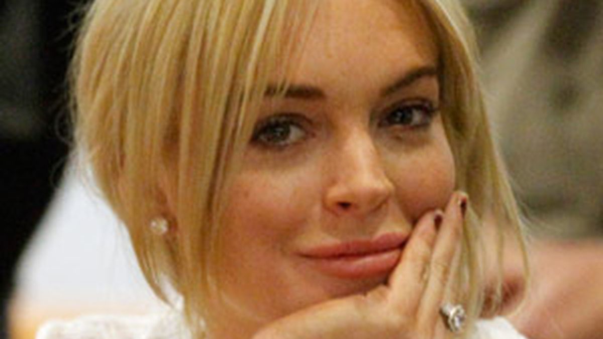 Lindsay Lohan, durante el juicio. Foto: Gtres.