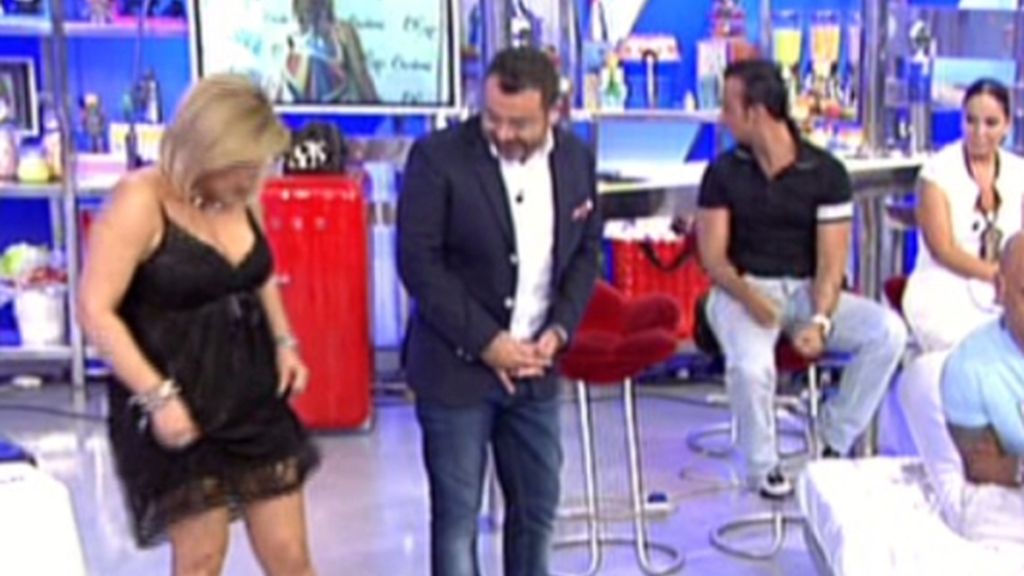 Terelu, ¿en salto de cama?