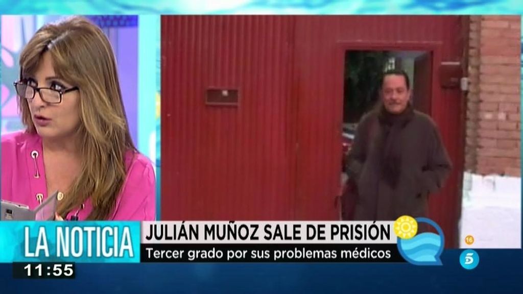Julián Muñoz, tercer grado por sus graves problemas de salud