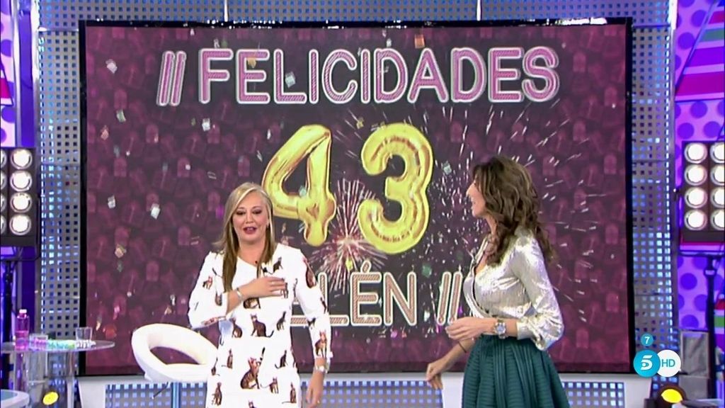 ¡Felicidades Belén Esteban!