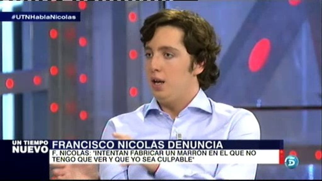 Nicolás: "Tengo material muy sensible que afecta a muchas instituciones del Estado"
