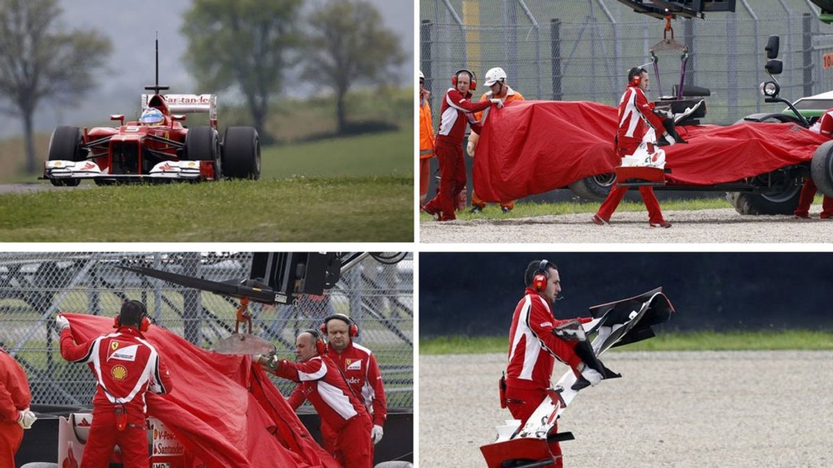 Alonso estrella el Ferrari