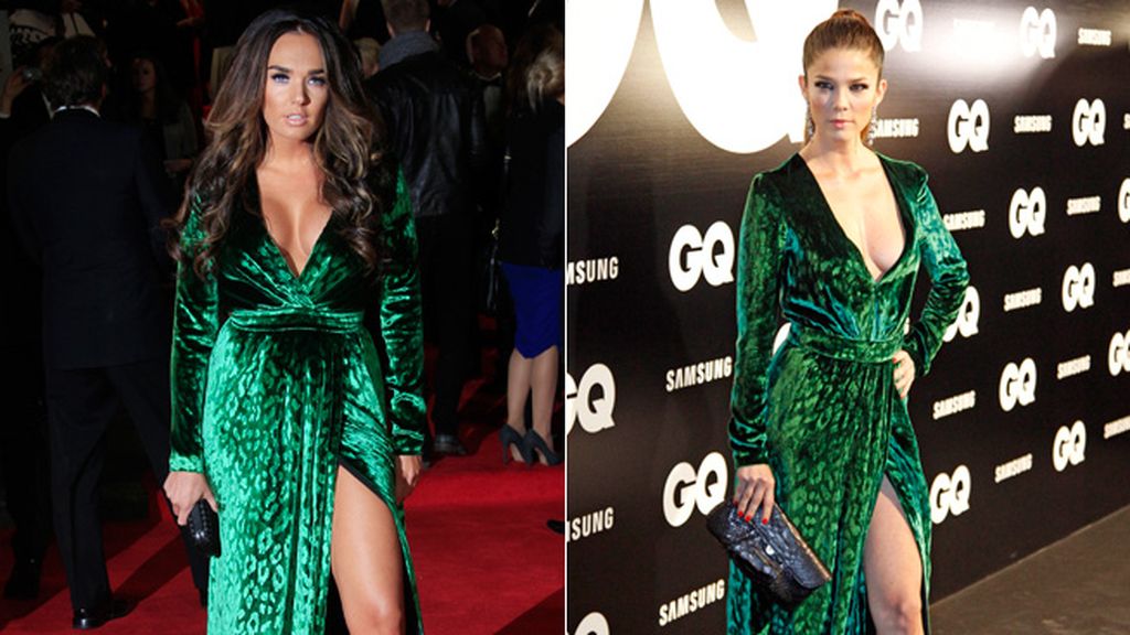 Un 'angelina' en verde felino