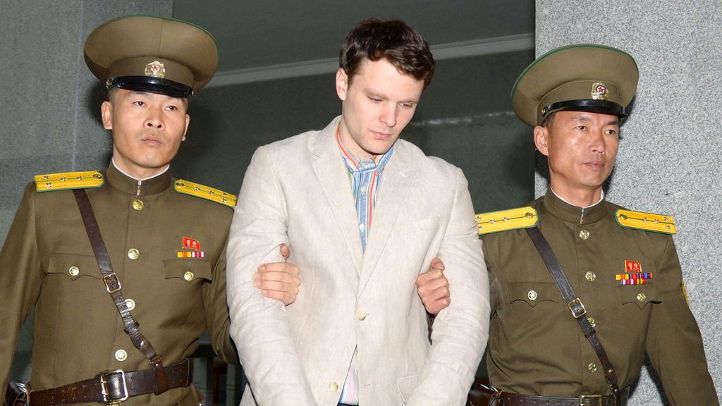 Dura e implacable condena de Corea del Norte a un joven turista estadounidense