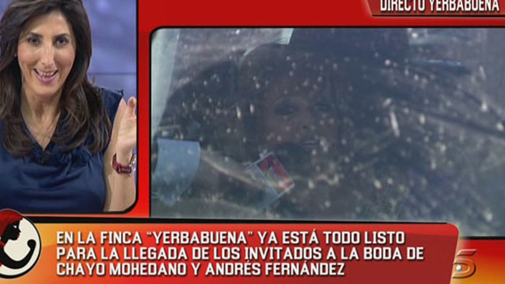Los invitados de la boda de Chayo