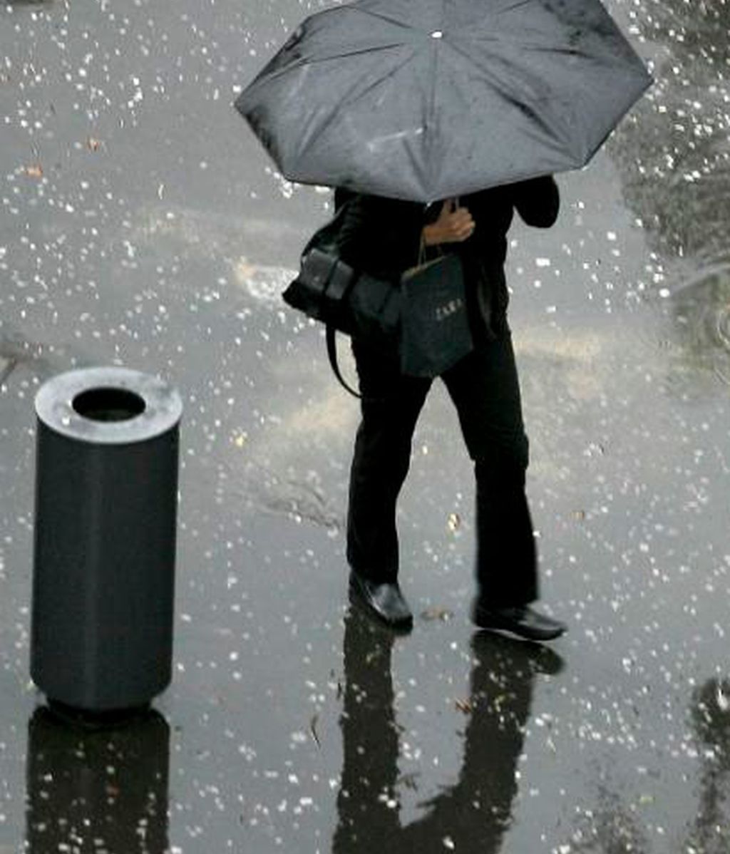 Bajo la lluvia
