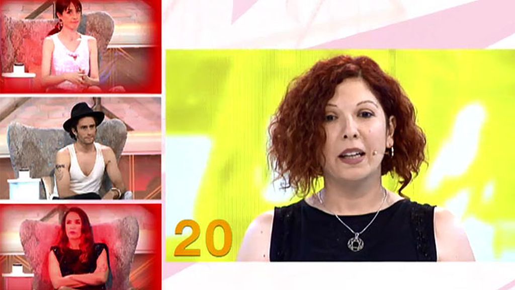 Cristina, la coach con un look muy loco