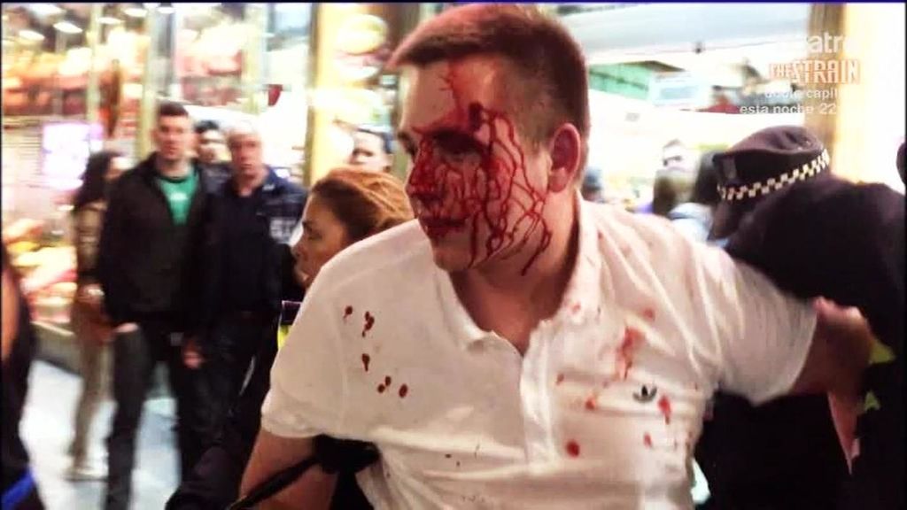 Los ultras del Schalke la lían en un bar y la policía actúa en el centro de Madrid