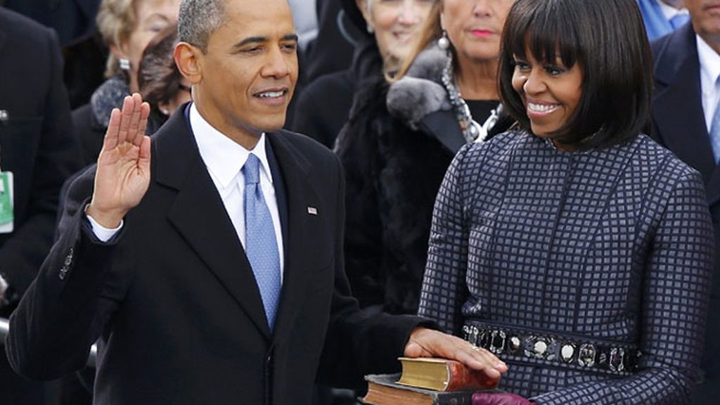 Washington asiste a la jura del cargo de Barack Obama