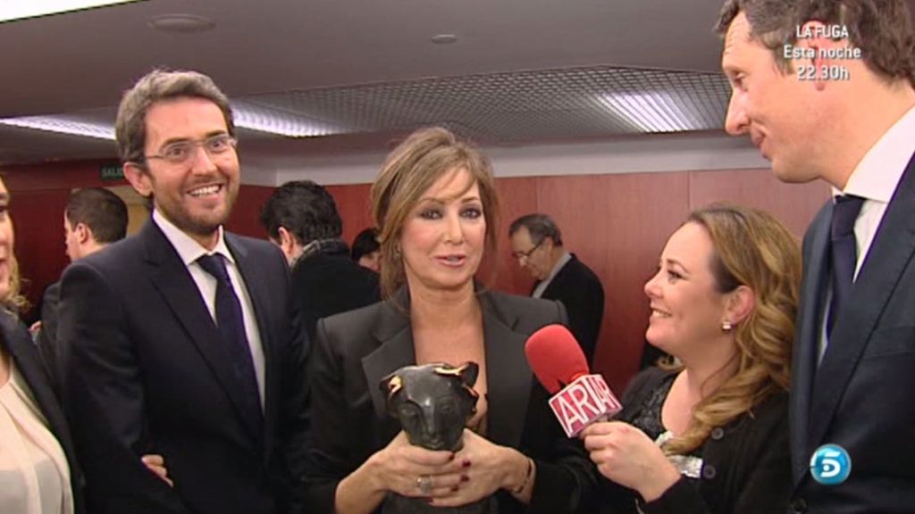 La presentadora y sus chicos lo celebraron por todo lo alto