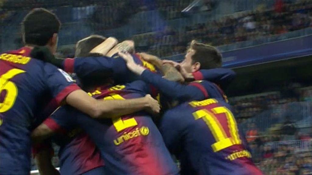 El primer gol de 'papá Piqué'