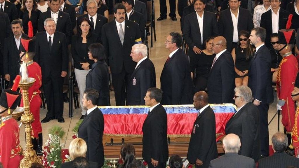 El último adiós a Chávez