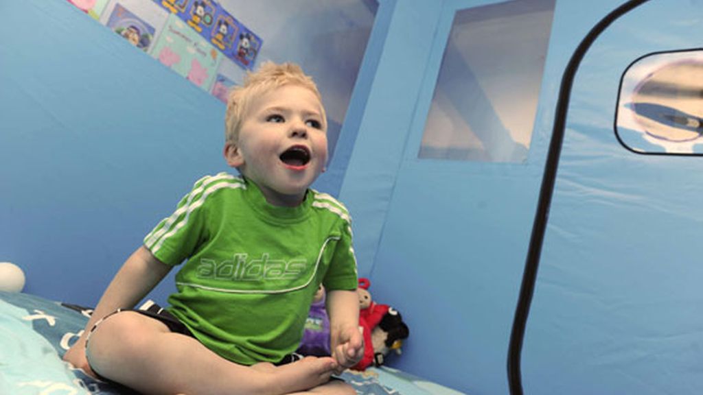 El niño que no siente dolor