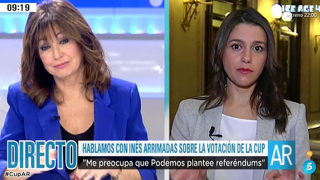 Arrimadas: "Ciudadanos va a ser el voto sensato, de diálogo y soluciones prácticas"