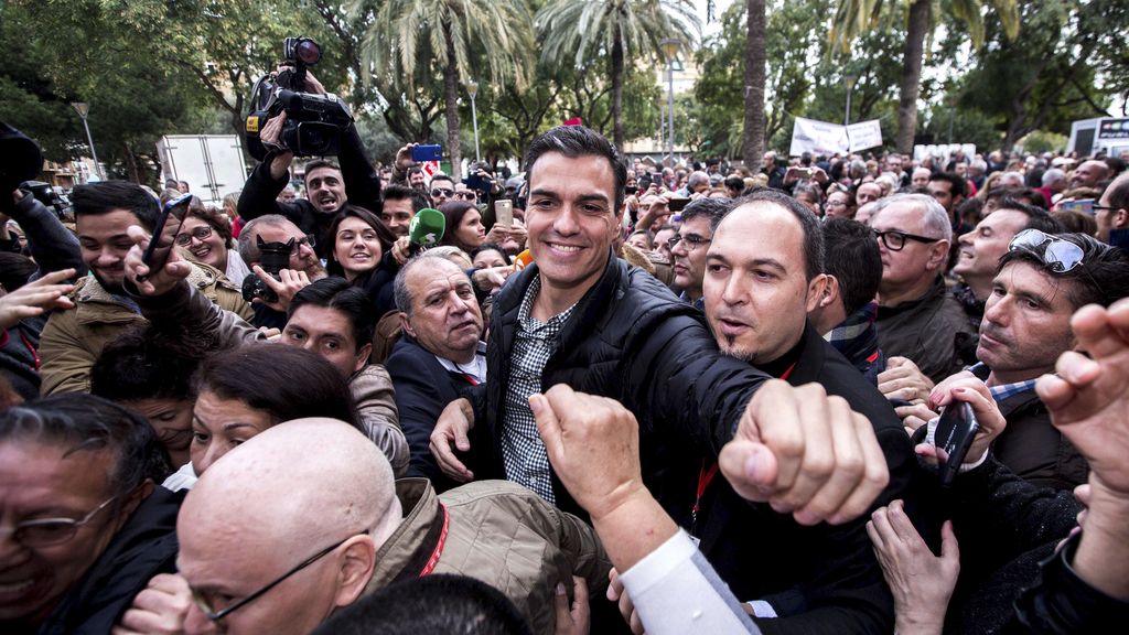 Pedro Sánchez reaparece en Xirivella