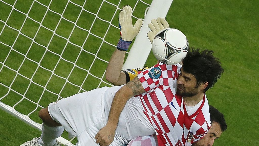 Croacia-España en imágenes