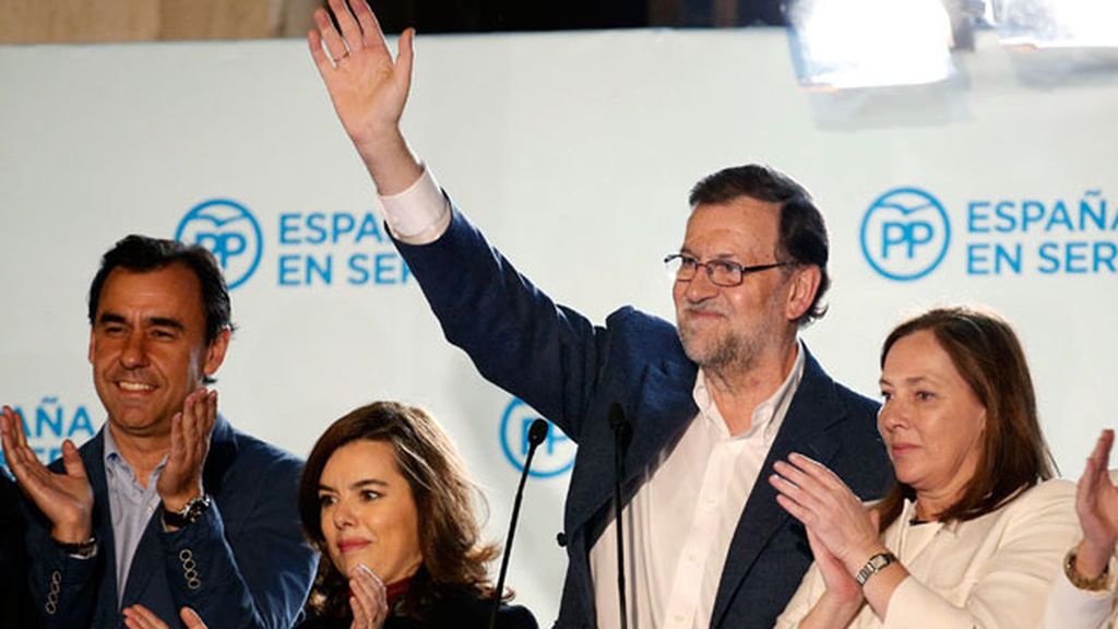 Rajoy: "Hemos ganado las elecciones"