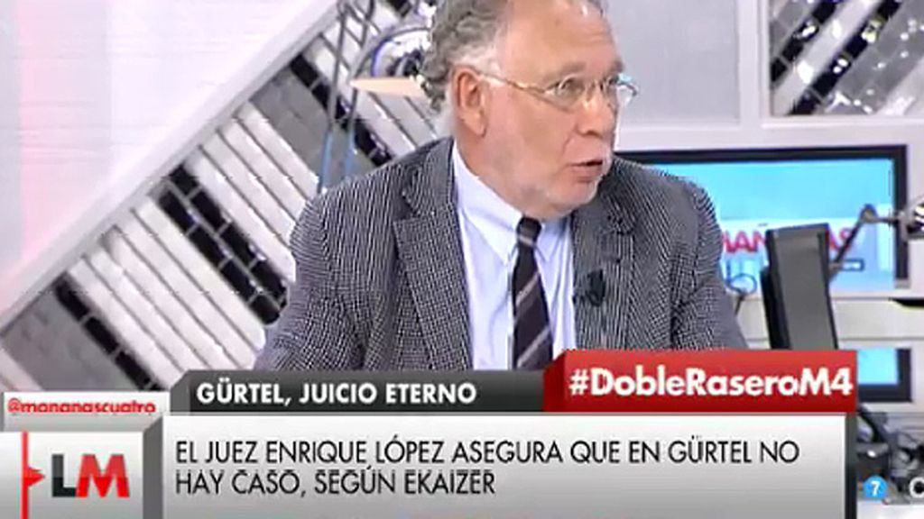 Ekaizer, en exclusiva: “El juez Enrique López dijo que en el caso Gürtel no hay caso”