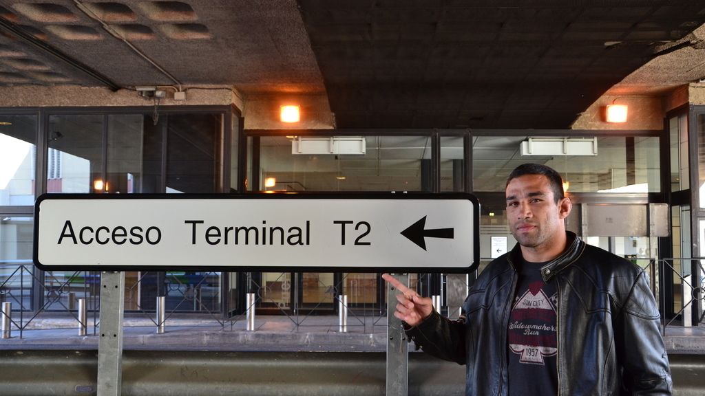 Fabricio Werdum visita Madrid