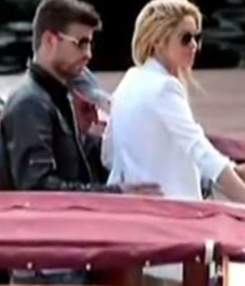 Shakira y Piqué, pasión en Italia