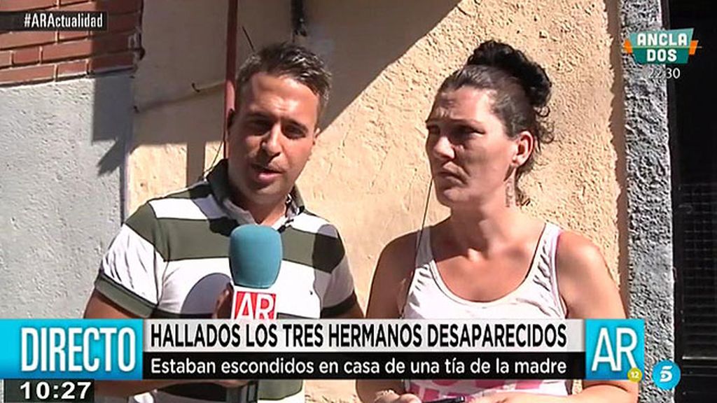 'AR' habla con Virginia, la tía materna que acogió a los pequeños de Jaén