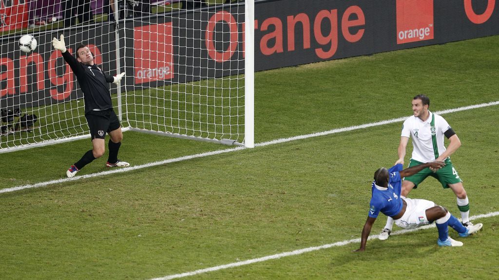 Italia - Irlanda, en imágenes