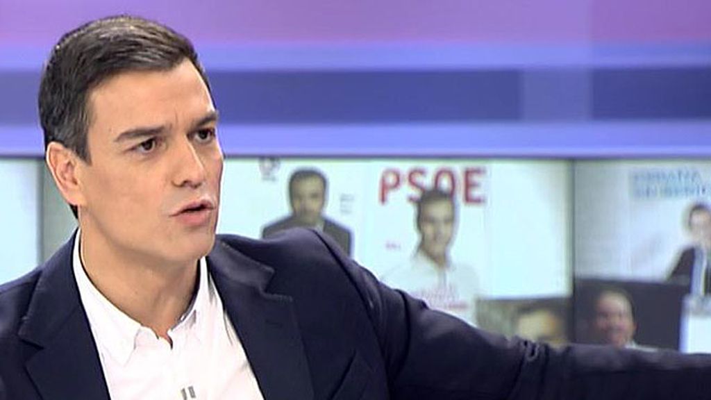 Pedro Sánchez: "Si no gana el PSOE para mí será un fracaso