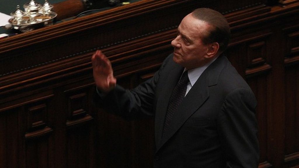 Imagen de archivo del primer ministro italiano, Silvio Berlusconi.