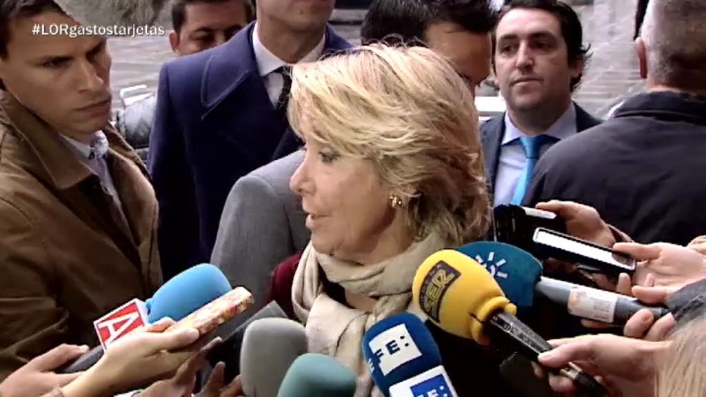 Aguirre se niega a pagar los 100.000 euros que le reclama Podemos