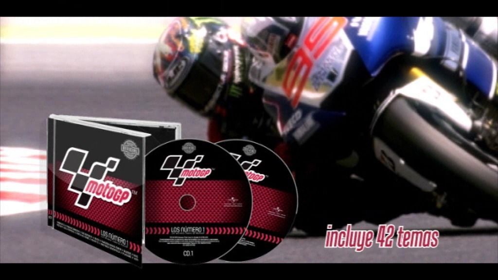 Ya a la venta el disco oficial de MotoGP