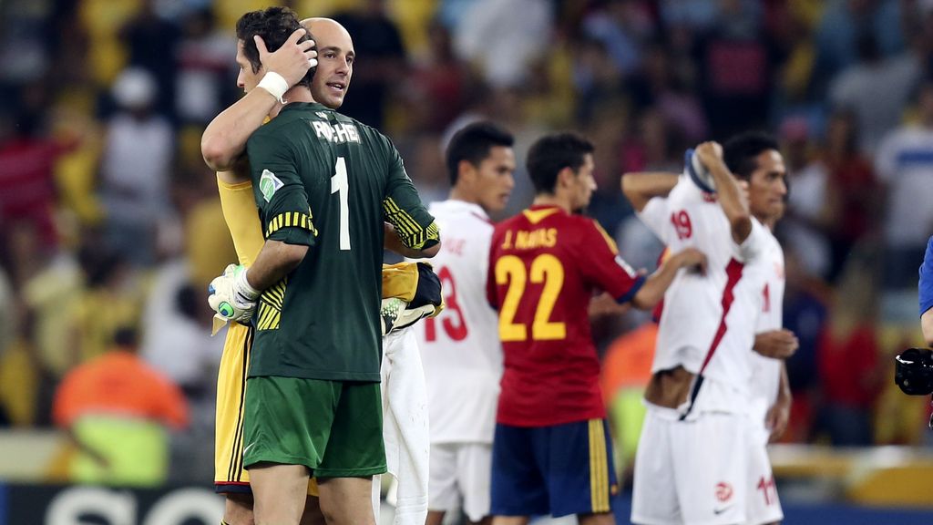 De la goleada al gesto final de España