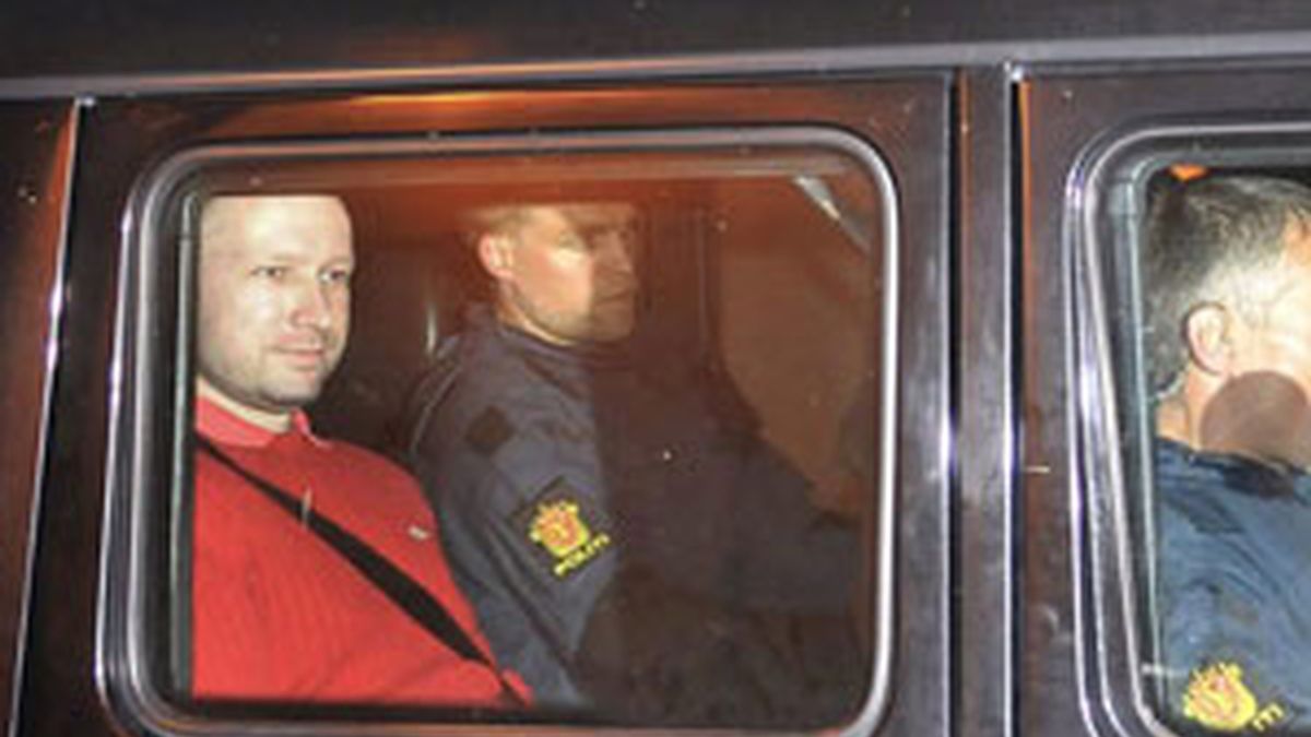 Anders Breivik. Foto: EFE