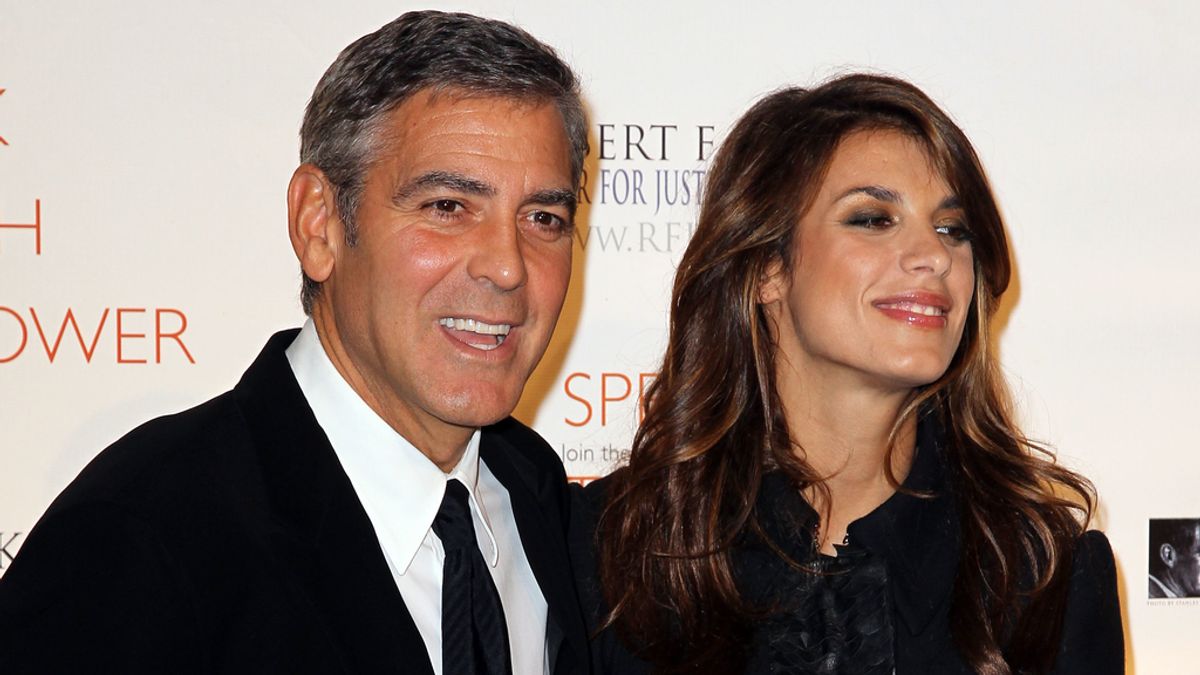 George Clooney, un padre para Elisabetta Canalis